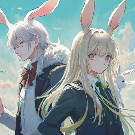 ウサ耳の美男美女